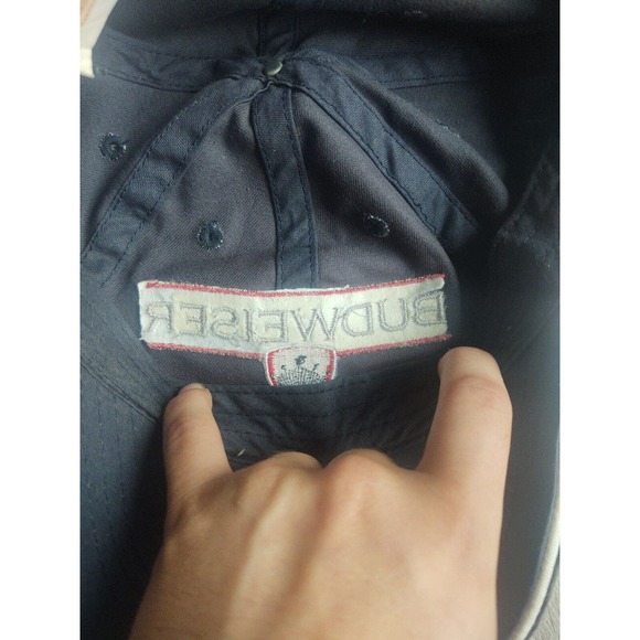 Budweiser Baseball Cap Hat Adjustable Cotton Strap Back Osfa Anheuser Beer 2007 - Picture 11 of 12